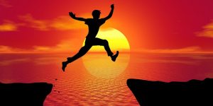 Man jumping