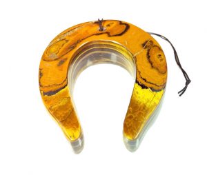 tiger eye horseshoe