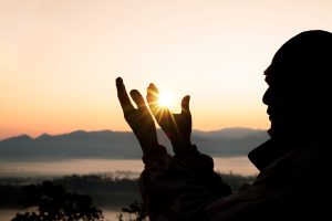 Man doing worship