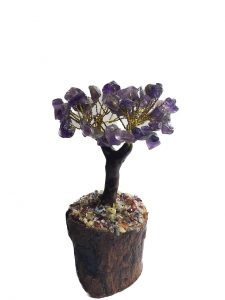 Purple crystal tree