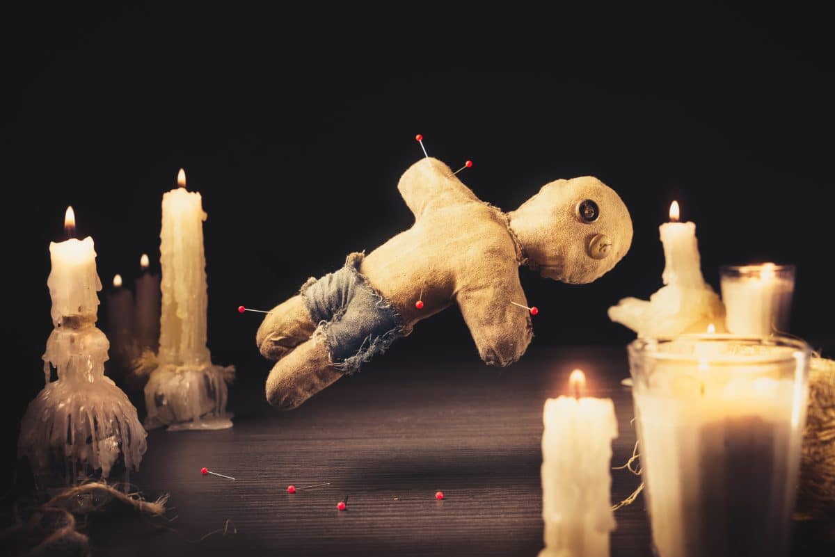 What does a voodoo doll do?
