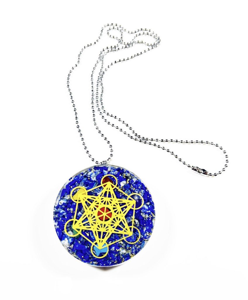 Lapis Lazuli Metatron Necklace