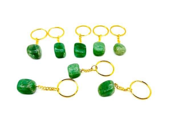Green Aventurine keychains