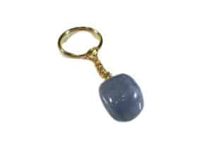 Blue aventurine keychain