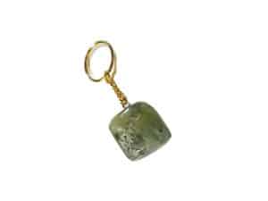 green keychain