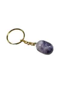 Lepidolite keychain