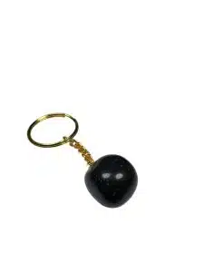 Black Obsidian Keychain