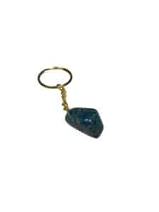 Blue Apatite Keychain