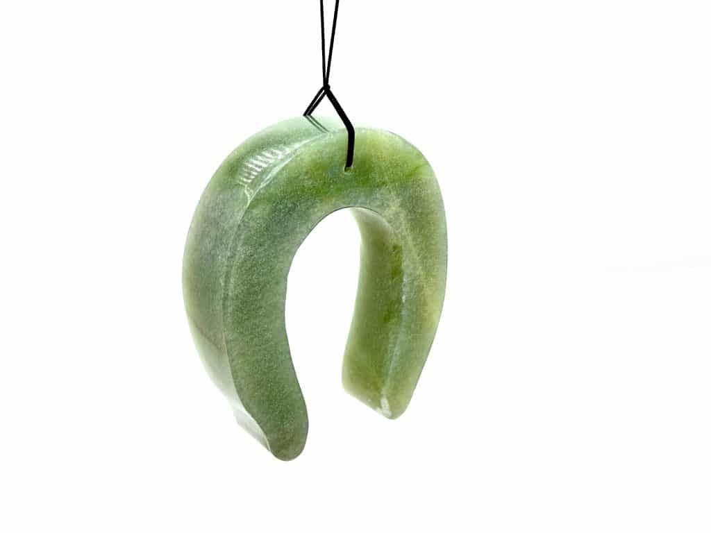 Aventurine crystal horseshoe