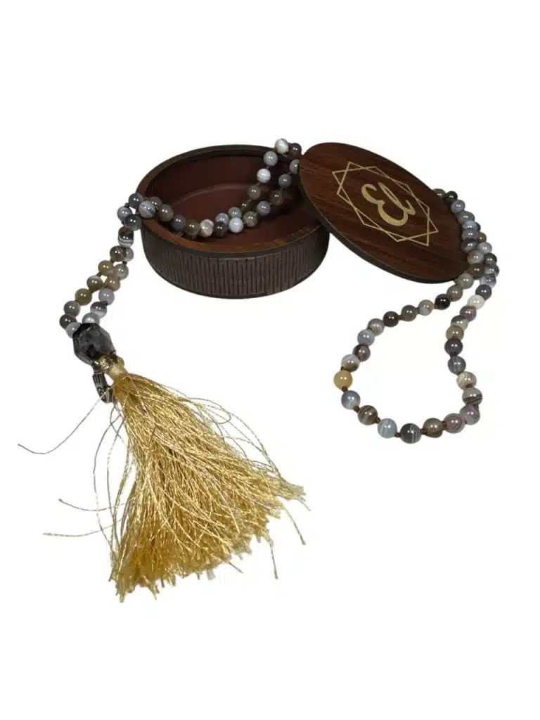 Botswana Necklace With Hamsa Charm